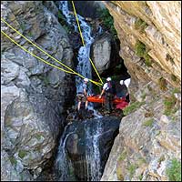 Rocky Mouth Waterfall Rescue